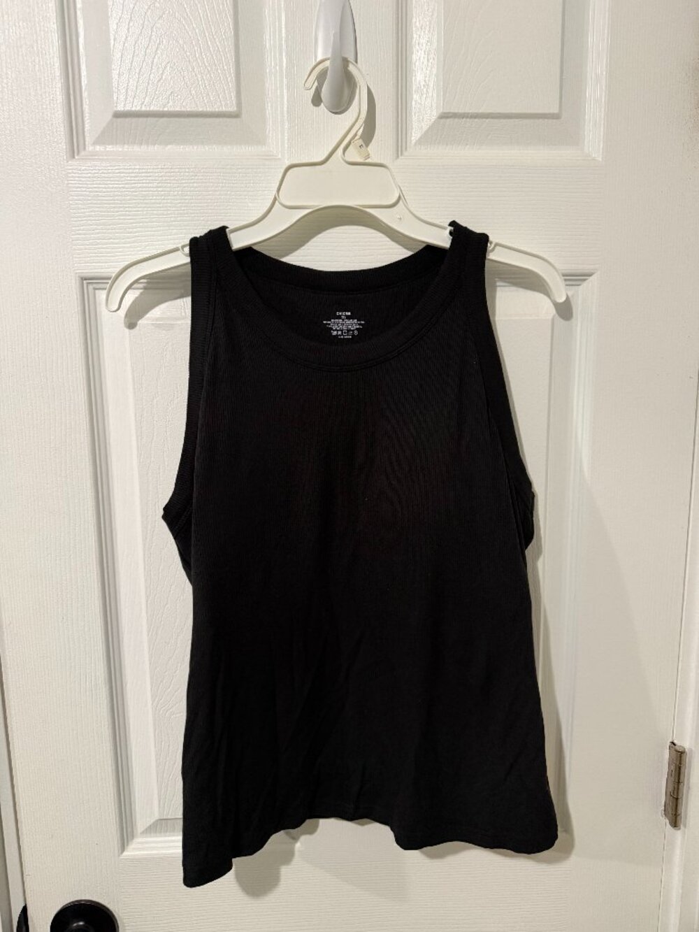 Black Built In Bra Tanktop